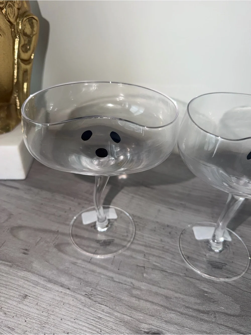 Viral Ghost Martini Glasses